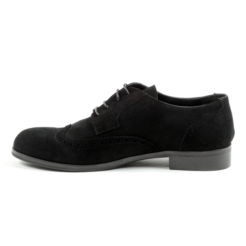 V 1969 Italia Womens Lace Up Shoe Black SULLY