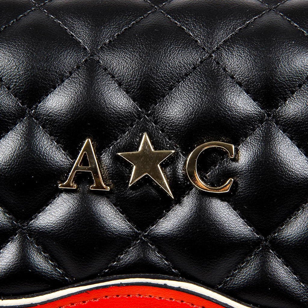 Bolso de mano para mujer Andrew Charles negro DOMINIQUE