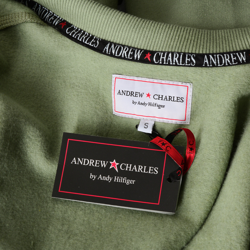Suéter Andrew Charles para mujer de manga larga verde SUMATRA