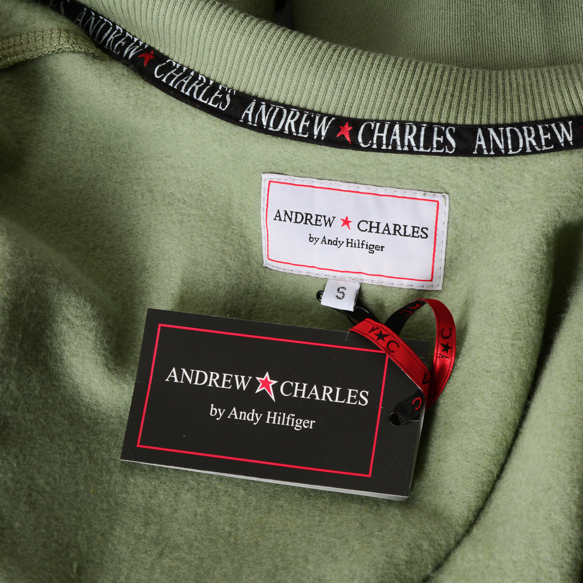 Suéter Andrew Charles para mujer de manga larga verde SUMATRA