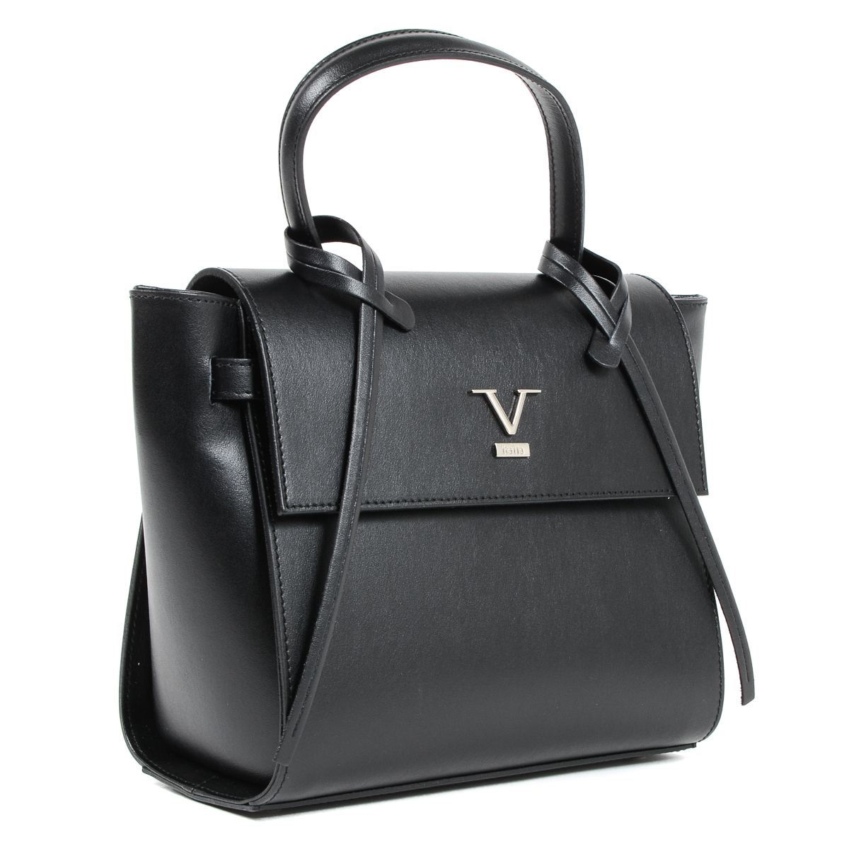 Bolso de mano Mujer V 1969 Italia Negro GIORGIA