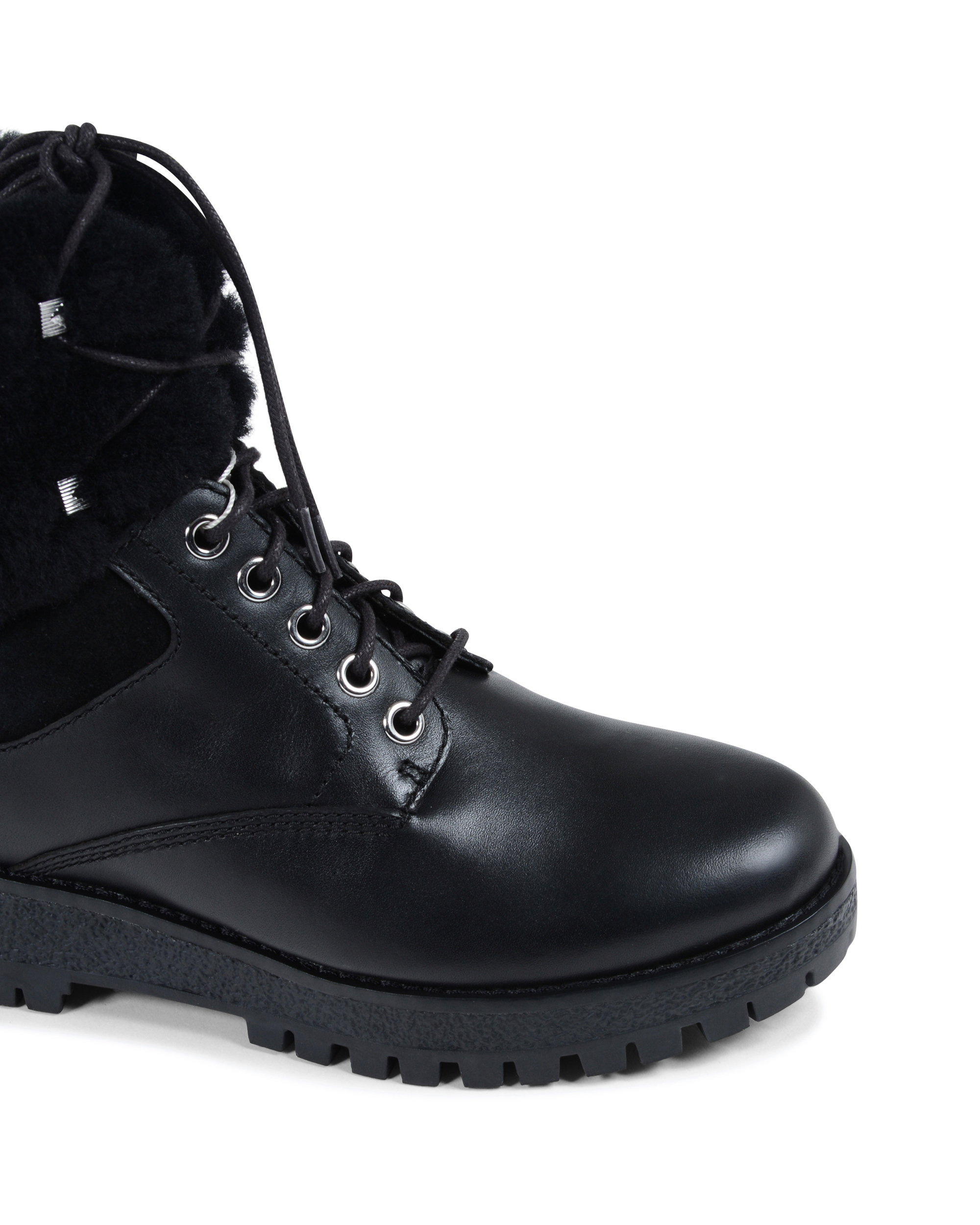 Bota corta Michael Kors para mujer, color negro, TEDDY