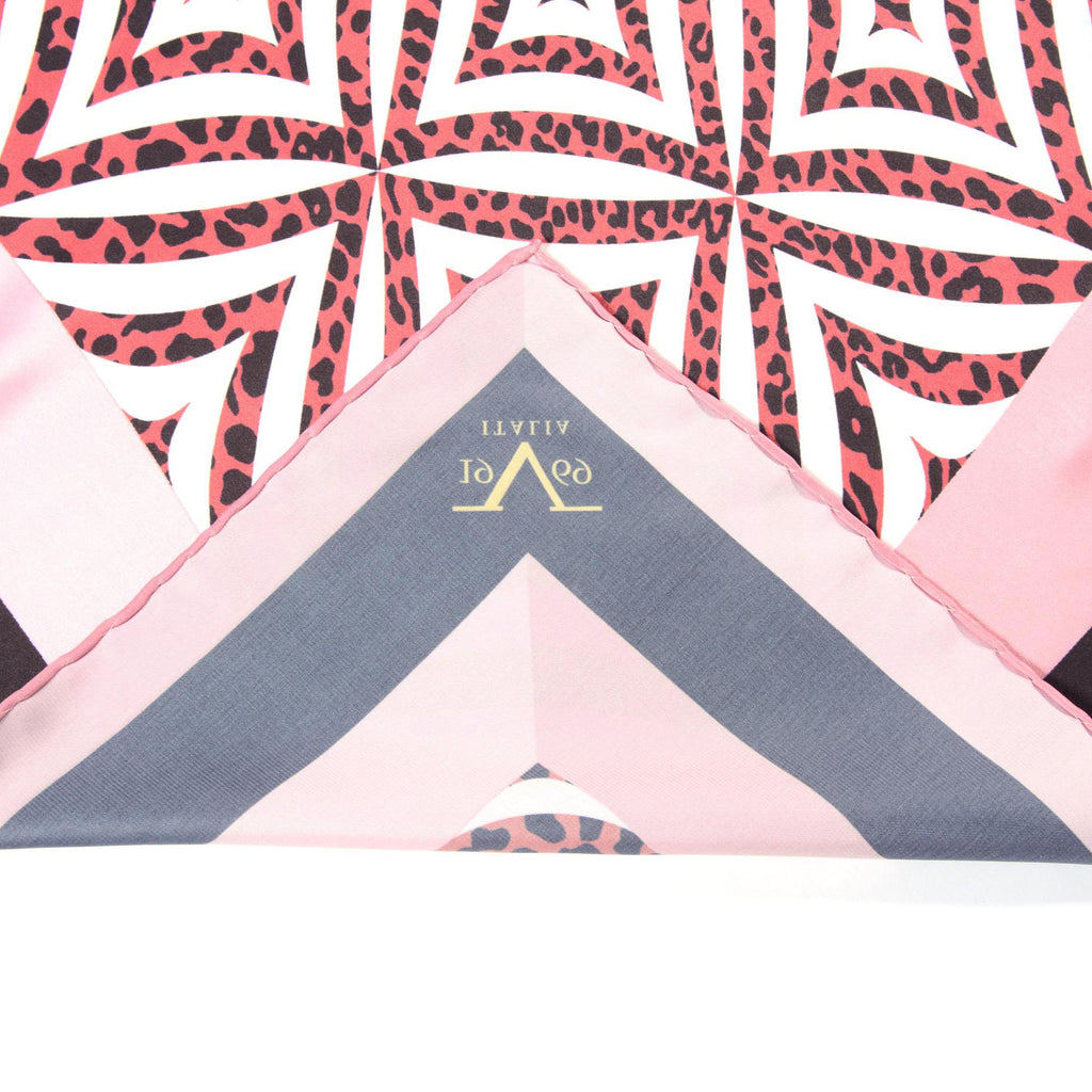 V 1969 Italia Womens Foulard Multicolor VIOLET
