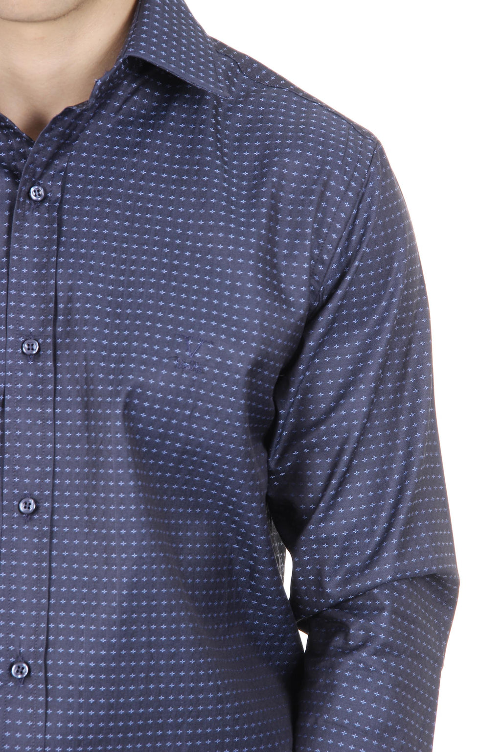 Camisa clásica moderna de corte italiano para hombre V 1969 377 ART. 417