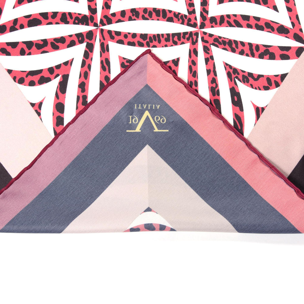 V 1969 Italia Womens Foulard Multicolor VIOLET