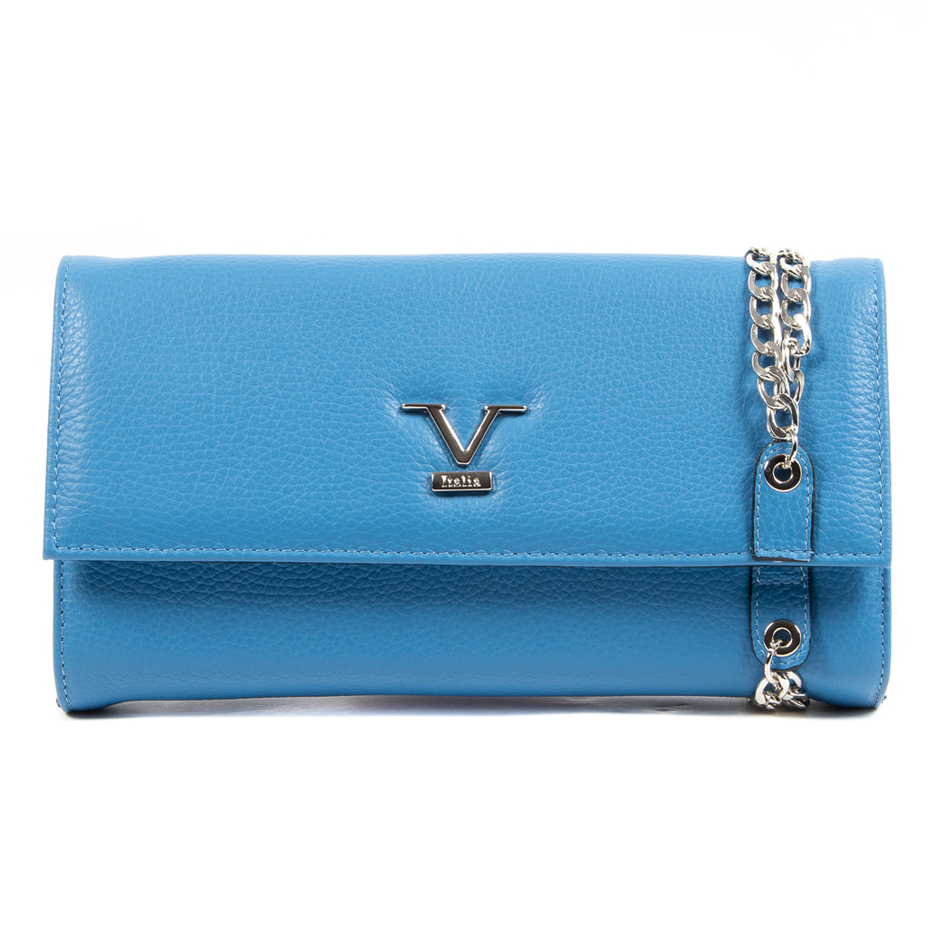 V 1969 Italia Womens Handbag Blue KYRA