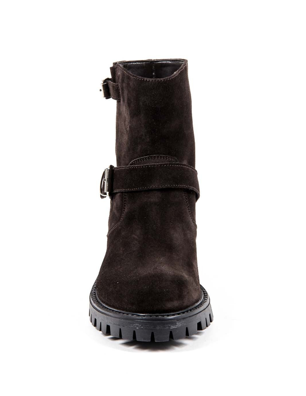 Bota corta para mujer V 1969 Italia B1441 VELOUR T. MORO