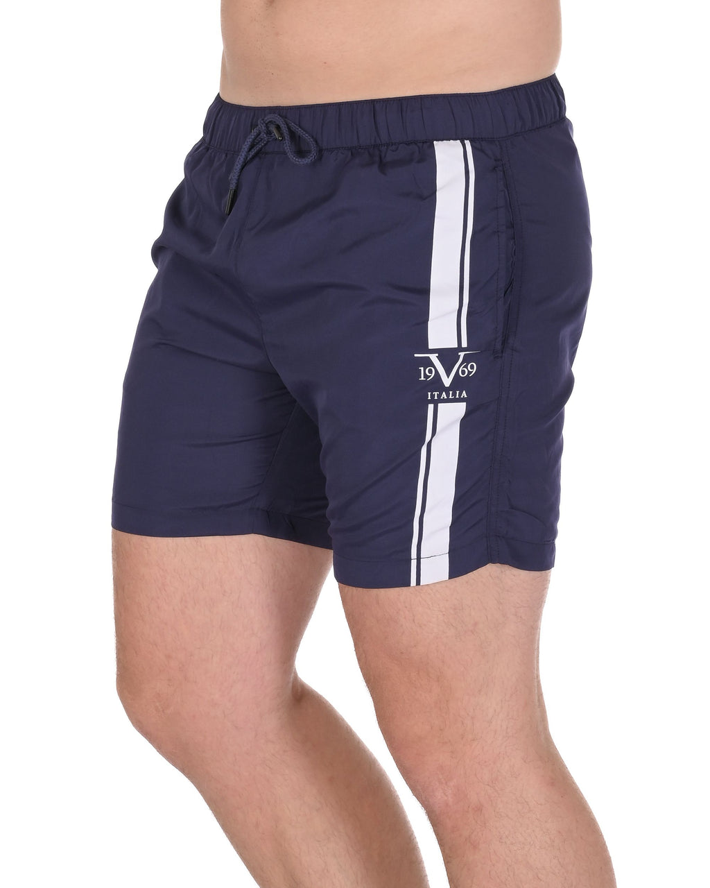 19V69 Italia Mens Swimwear Trunk VSC1MBM02 NAVY