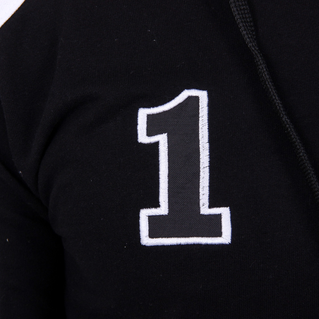 Sudadera con capucha y cremallera de manga larga para hombre del Ufford & Suffolk Polo Club