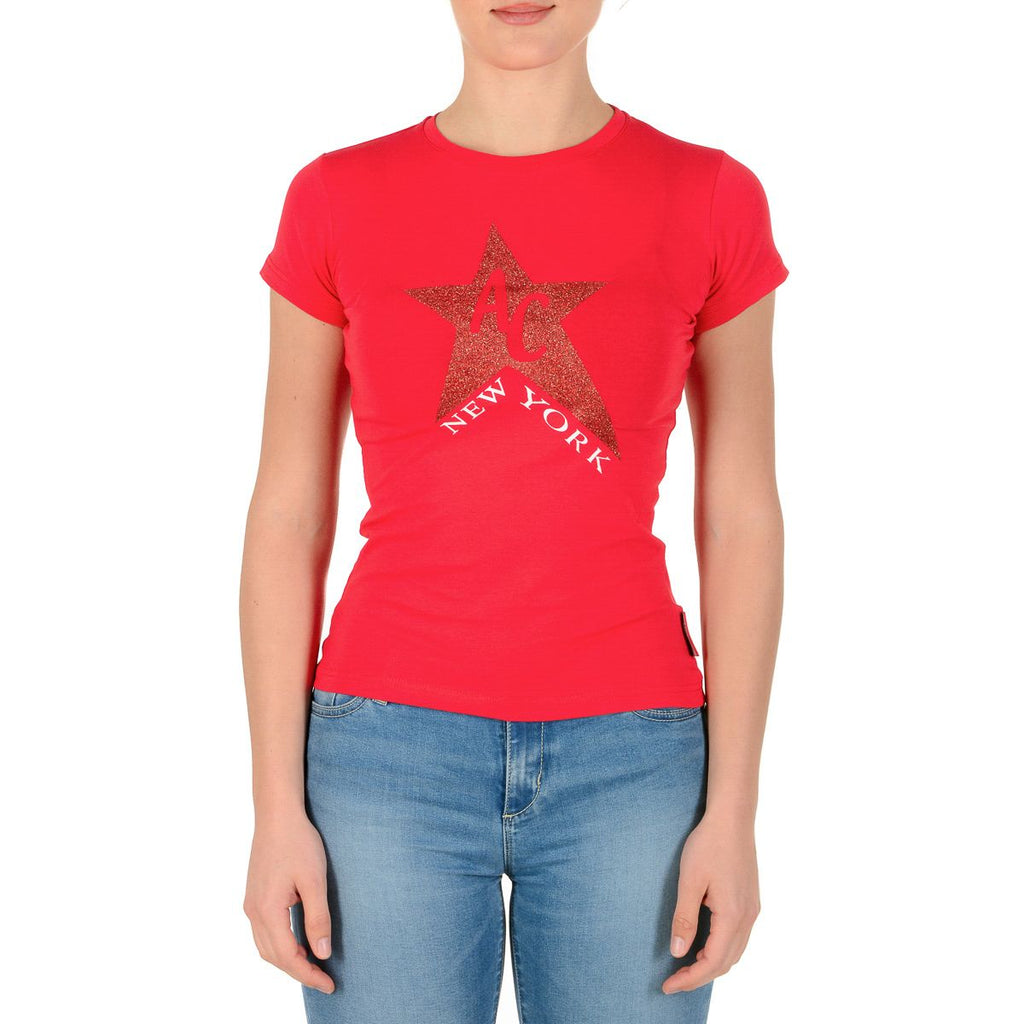 Camiseta para mujer Andrew Charles By Andy Hilfiger TS501 03 1002 TARANA RED S8