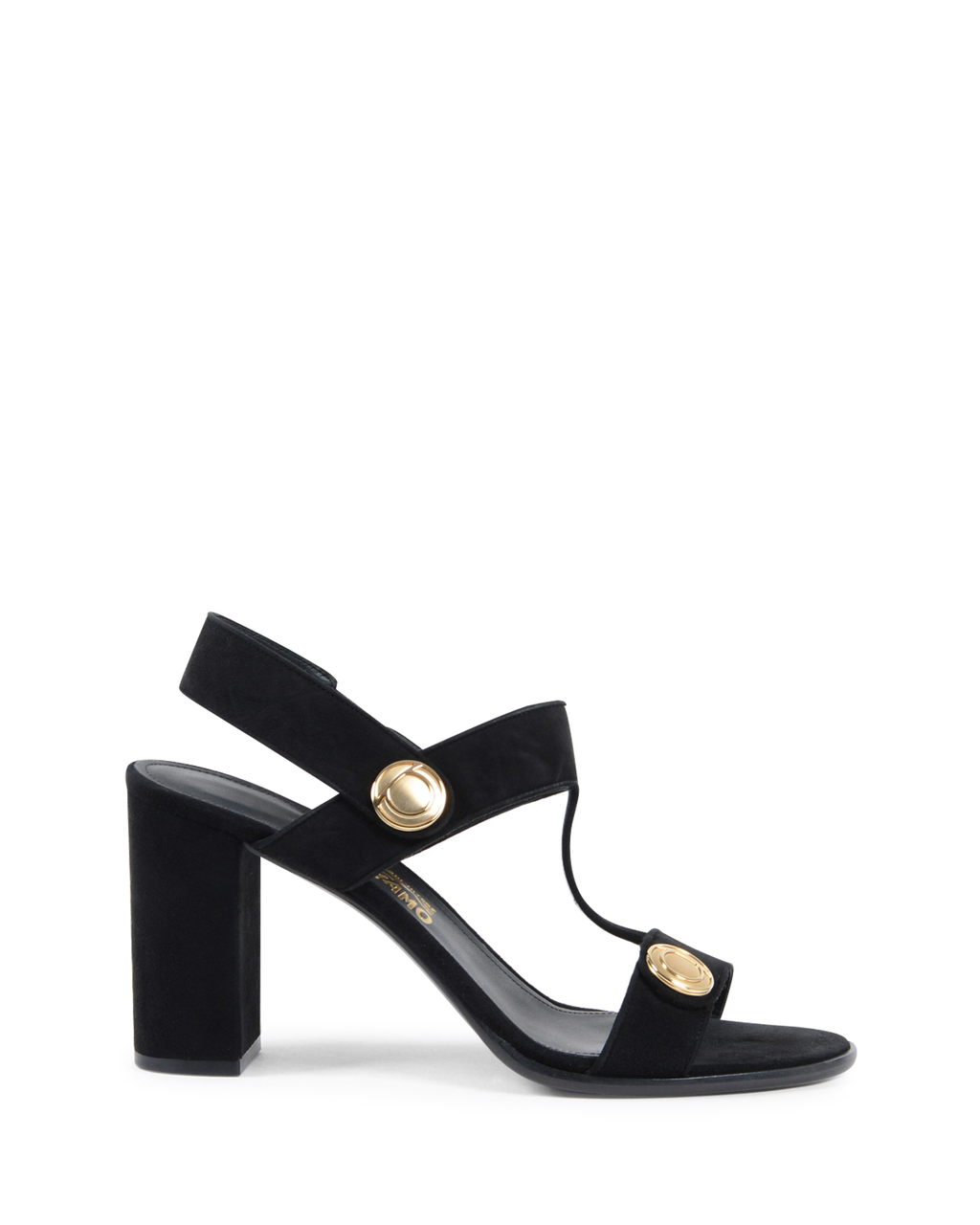 Sandalia Salvatore Ferragamo para mujer negra EDICT