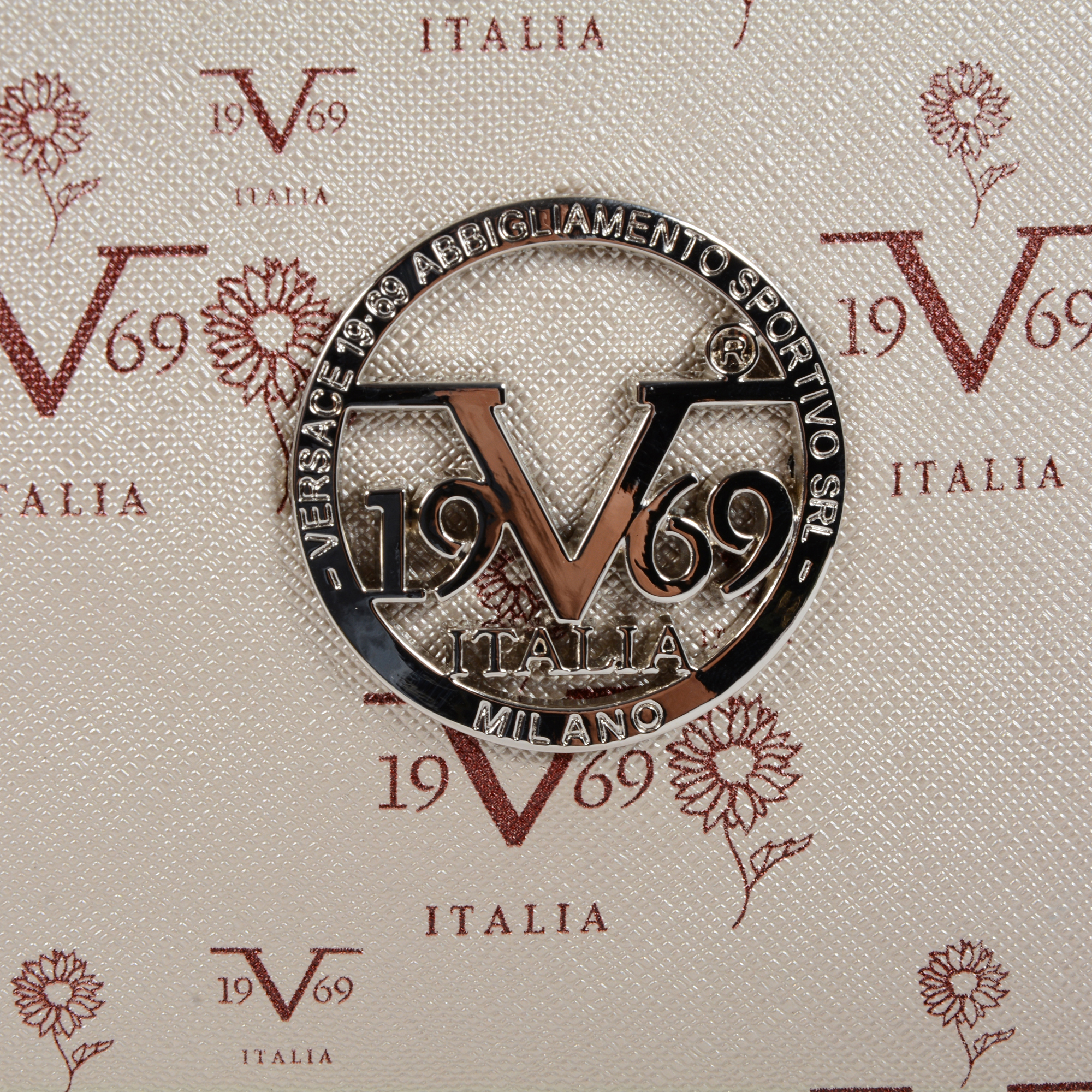 V 1969 Italia Womens Handbag Beige ROSARIO