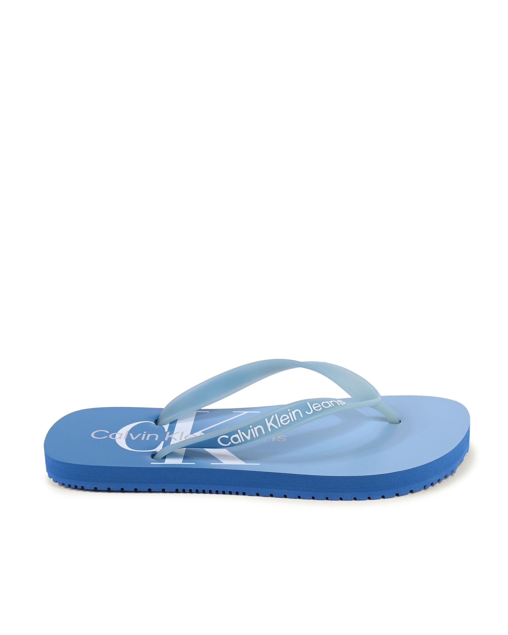 Calvin Klein Women Flip Flops BLUE YW0YW014010G2