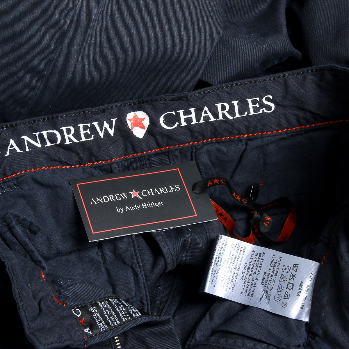Pantalones para hombre Andrew Charles Azul AMARA