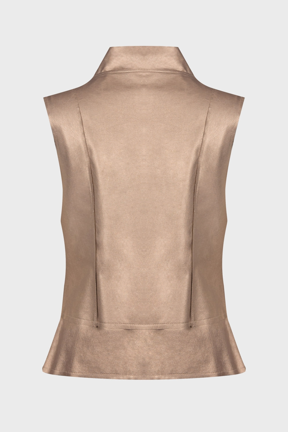 19V69 Italia Chaqueta de mujer dorada PARADISE GOLD VEST