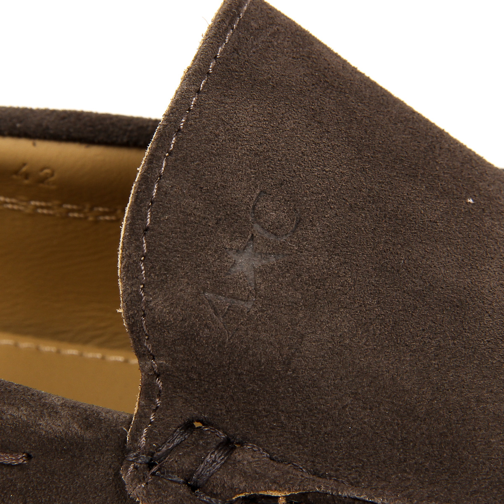 Mocasines Andrew Charles para hombre, color marrón TRON