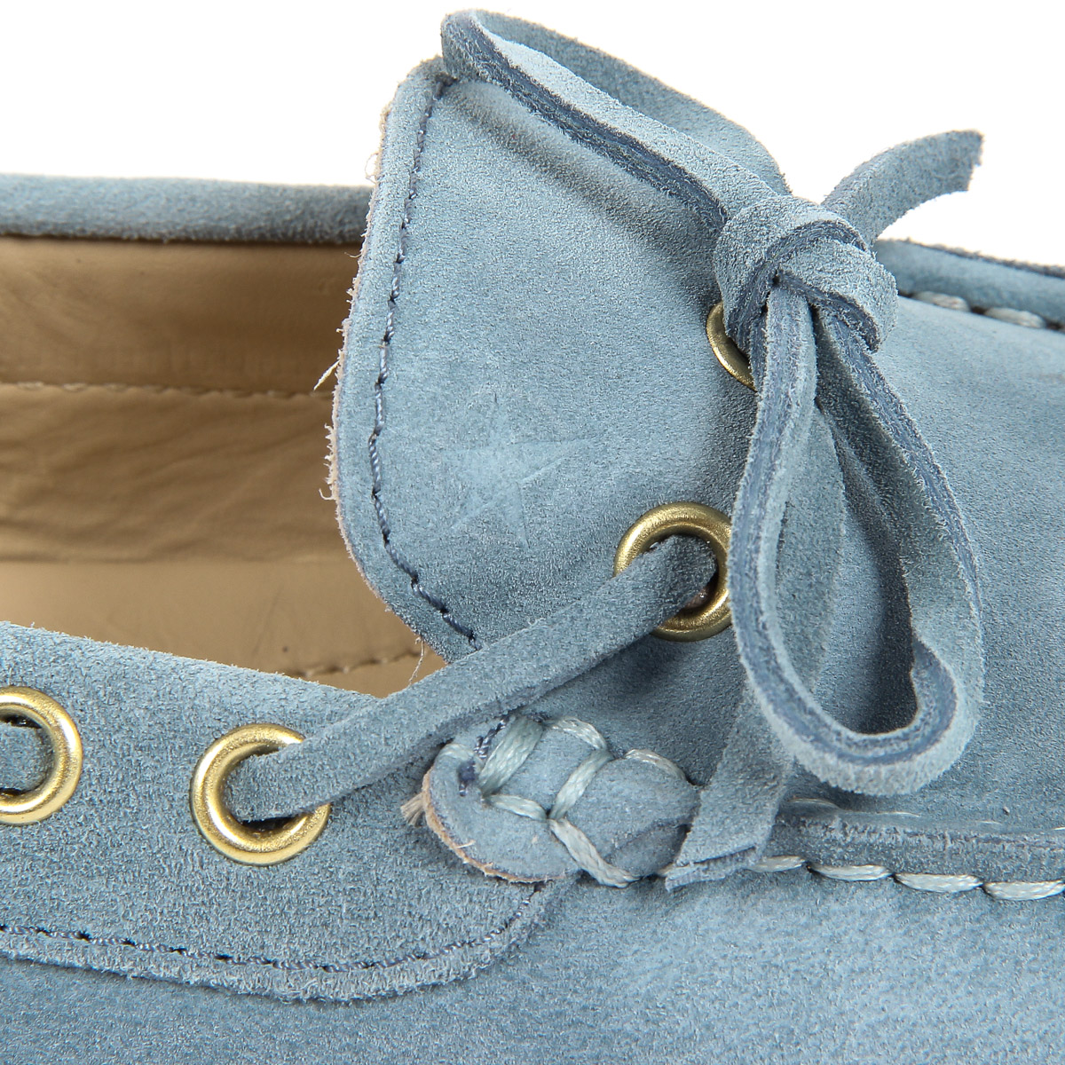 Mocasín Andrew Charles para mujer azul claro CAMILLA