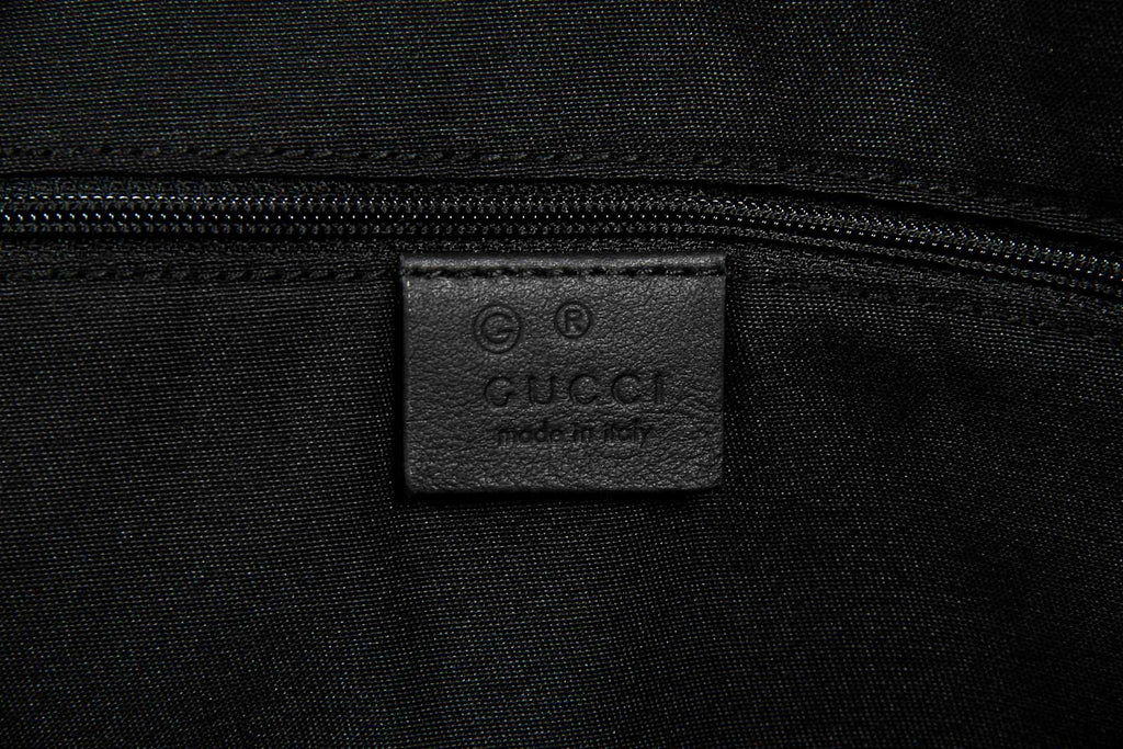 Bolso de mano Gucci de piel de bambú con GG Guccissima para mujer
