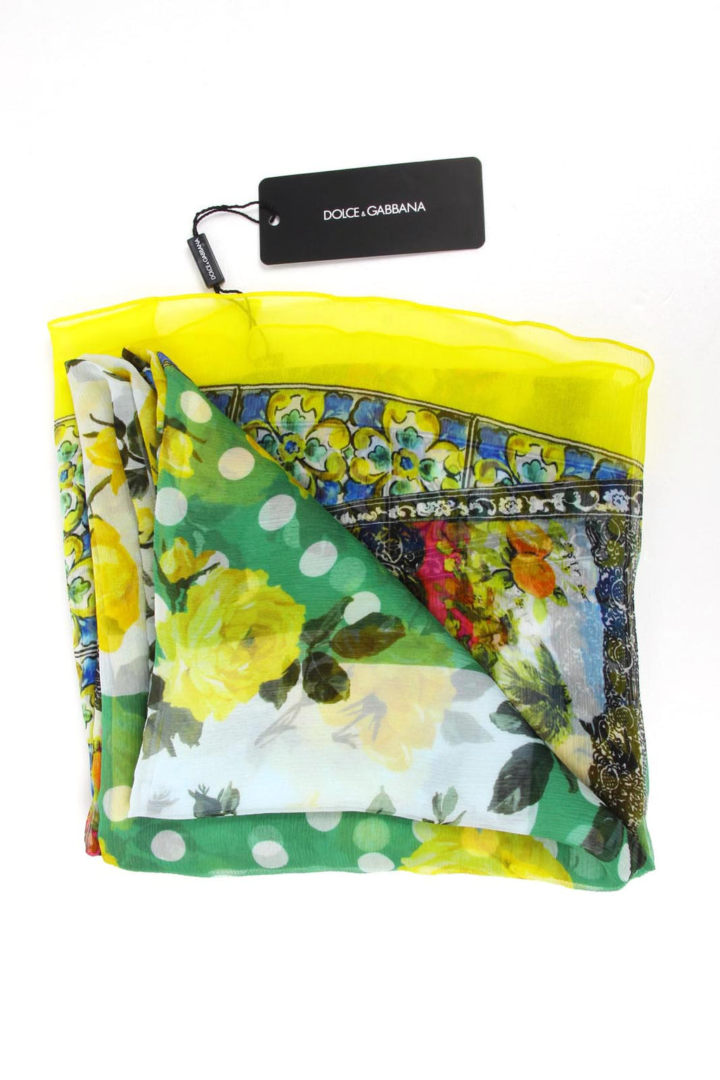Pañuelo de seda para mujer Dolce & Gabbana FS094A GD536 X0802