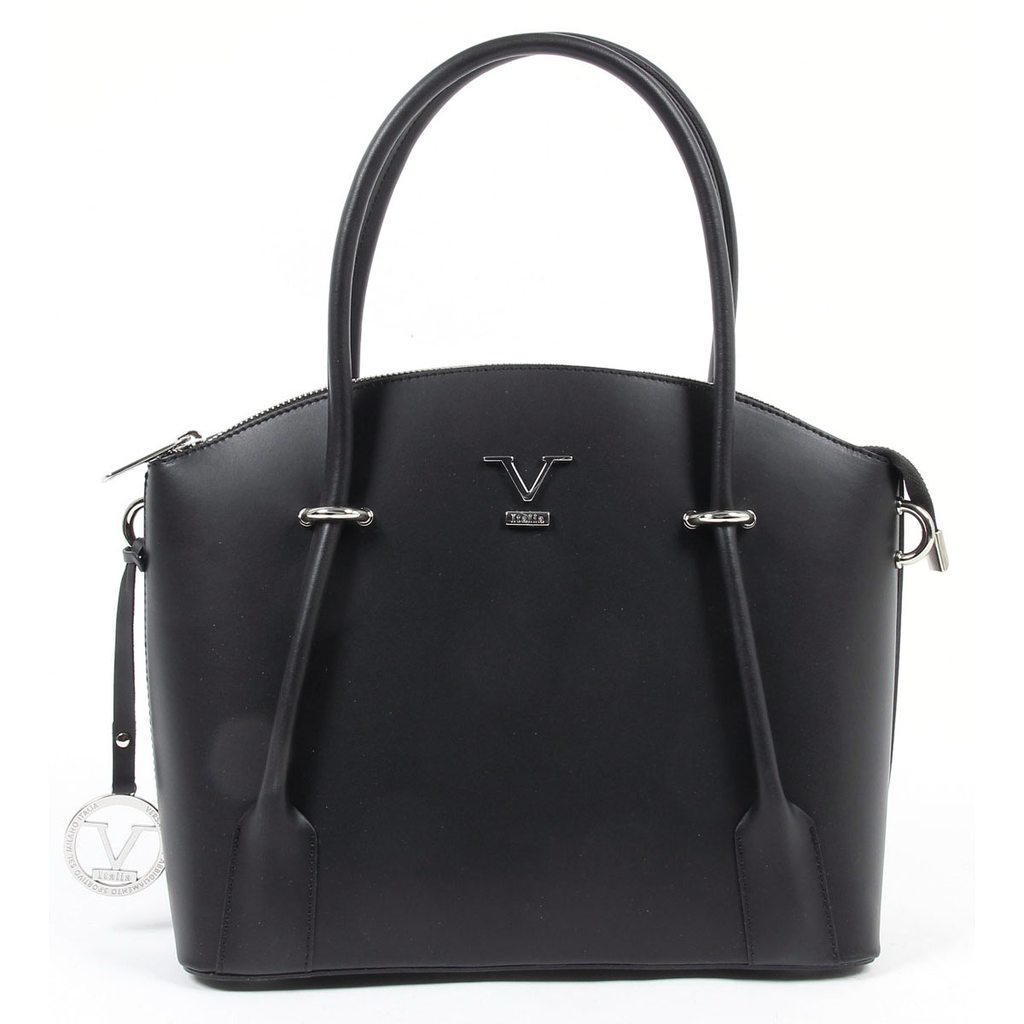 Bolso de mano para mujer V 1969 Italia V003-S RUGA NERO