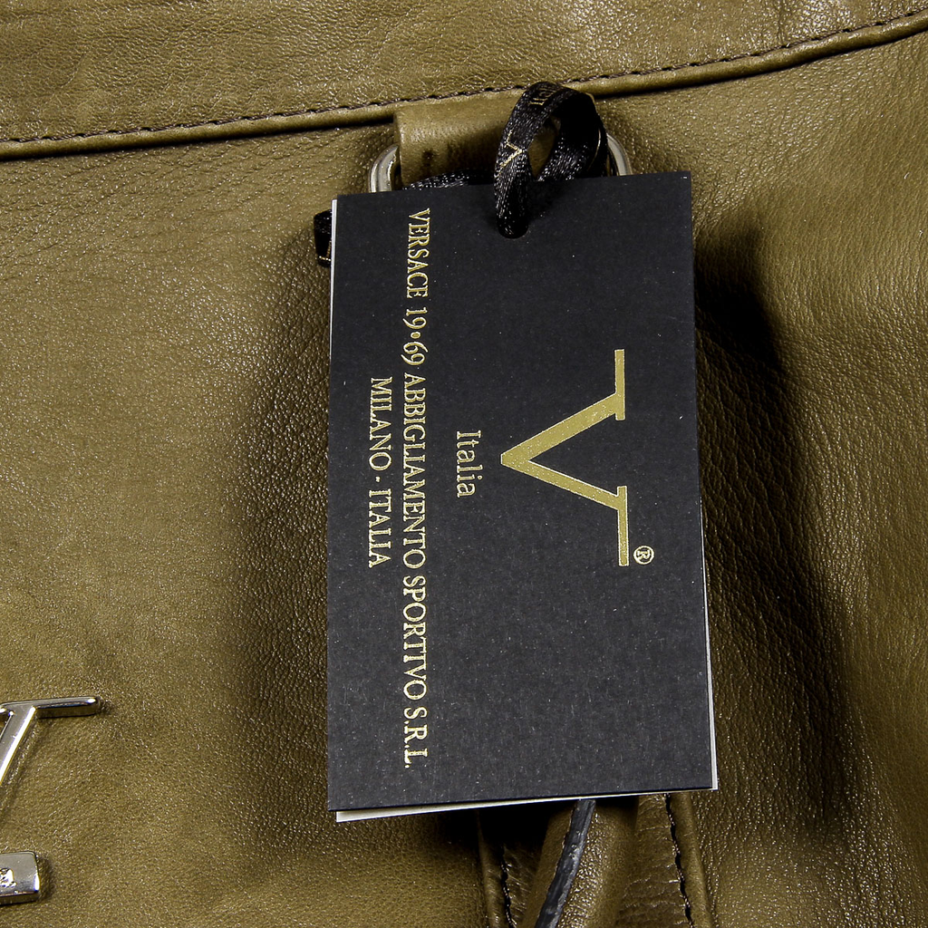 V 1969 Italia Mens Sport Bag Dark Green BERLINO