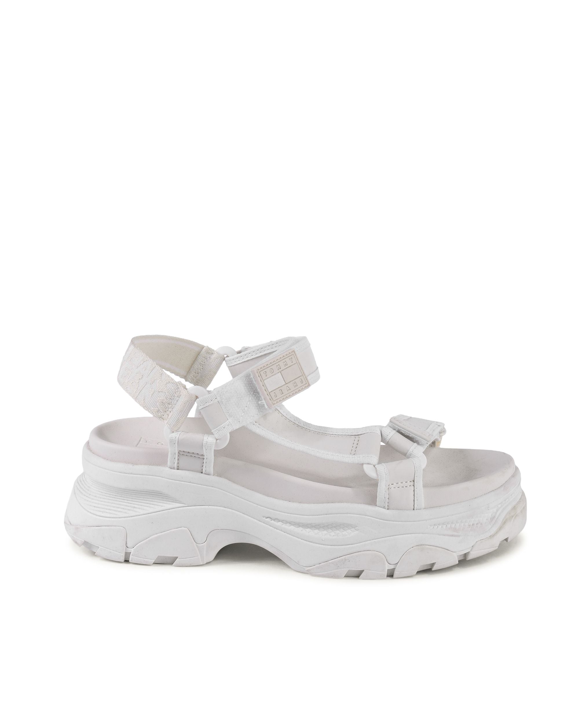 Sandalia Tommy Hilfiger para mujer blanca EN0EN020740K4