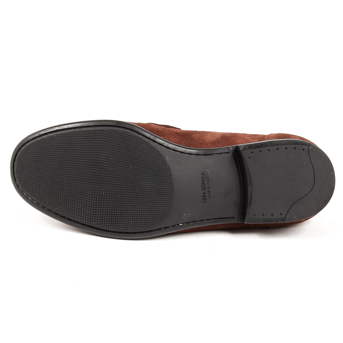 Mocasines V 1969 Italia para hombre, color marrón, LEONARDO