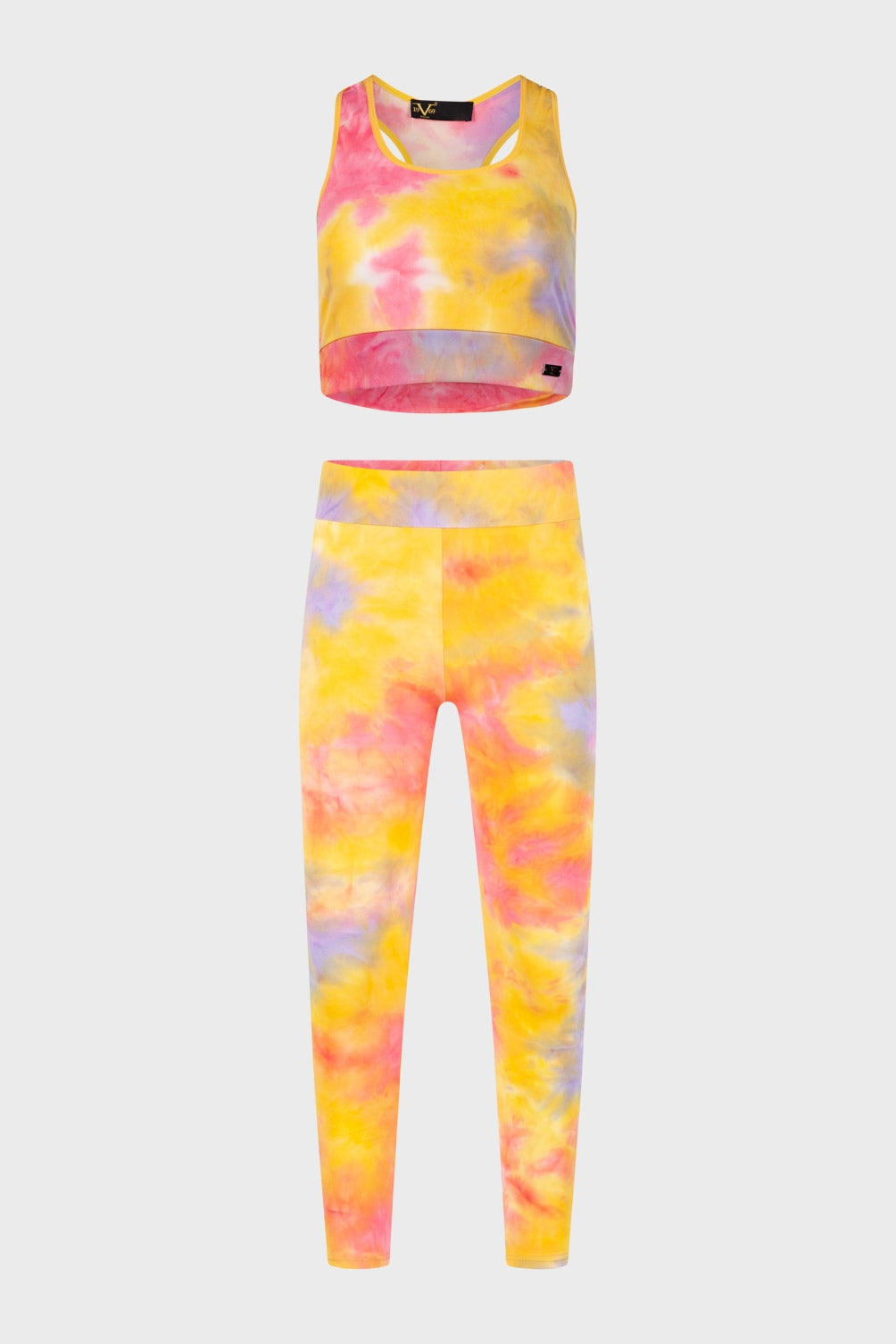 19V69 Italia Leggings y top para mujer amarillo DEMY AMARILLO