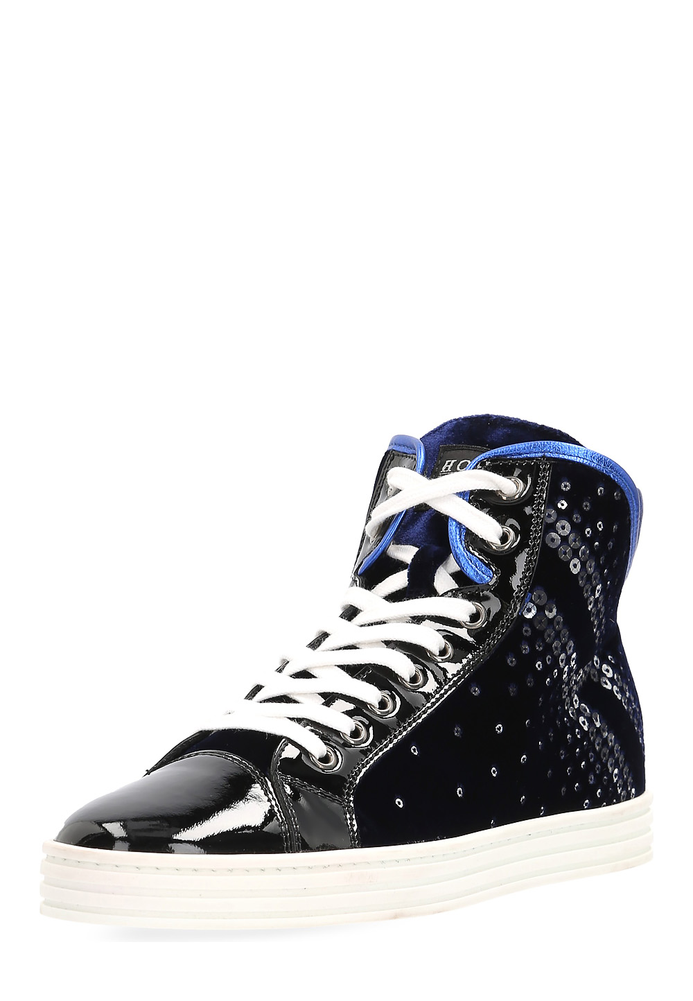 Zapatillas Hogan Rebel para mujer negras HXW1820N26166ZQ414M