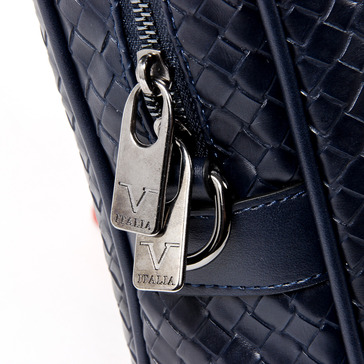 Bolso de mano para hombre V 1969 Italia azul EVAN