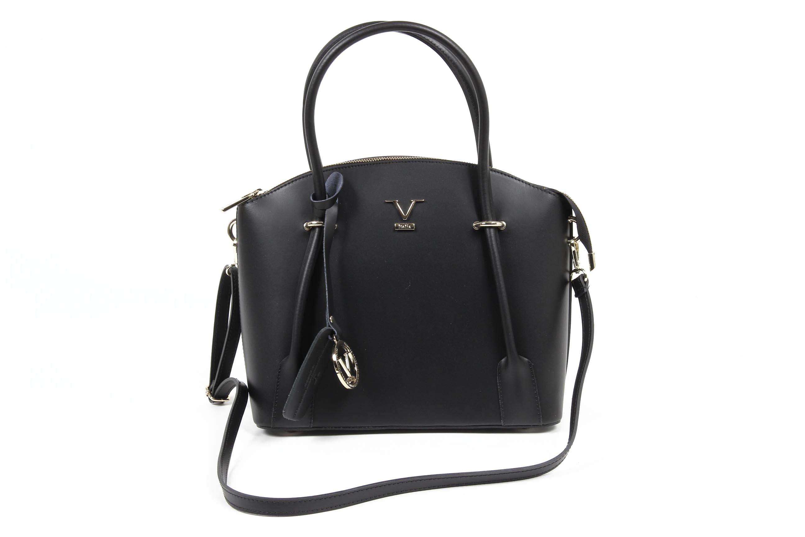 Bolso Mujer V 1969 Italia V020 RUGA NERO