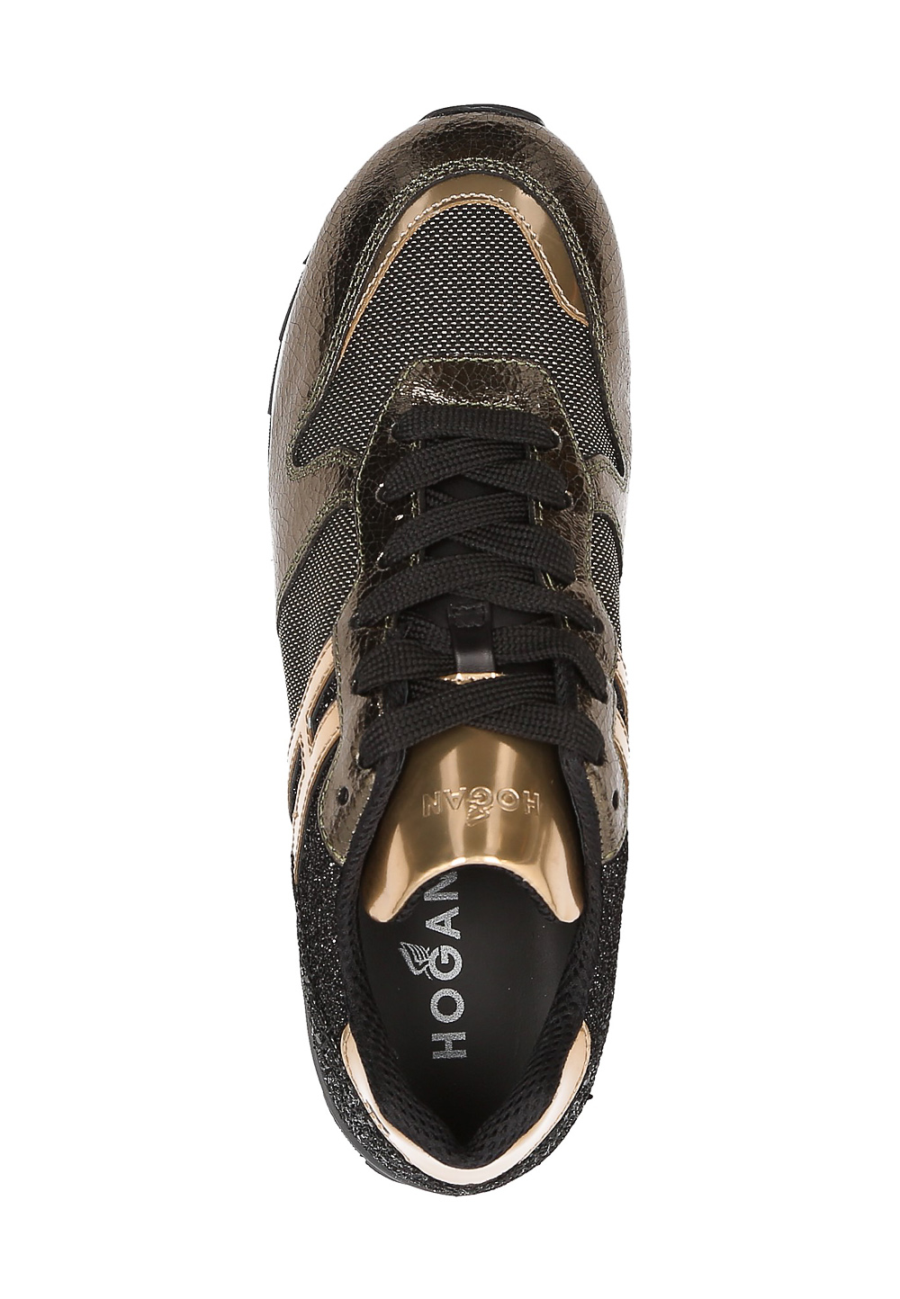 Hogan Womens Sneaker Black Rebel HXW2610Y930HMR0L5J