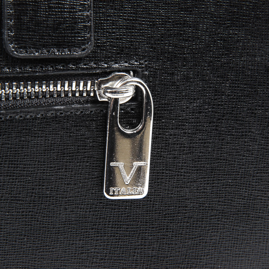 Bolso de mano para mujer V 1969 Italia V006-S SAFFIANO NERO