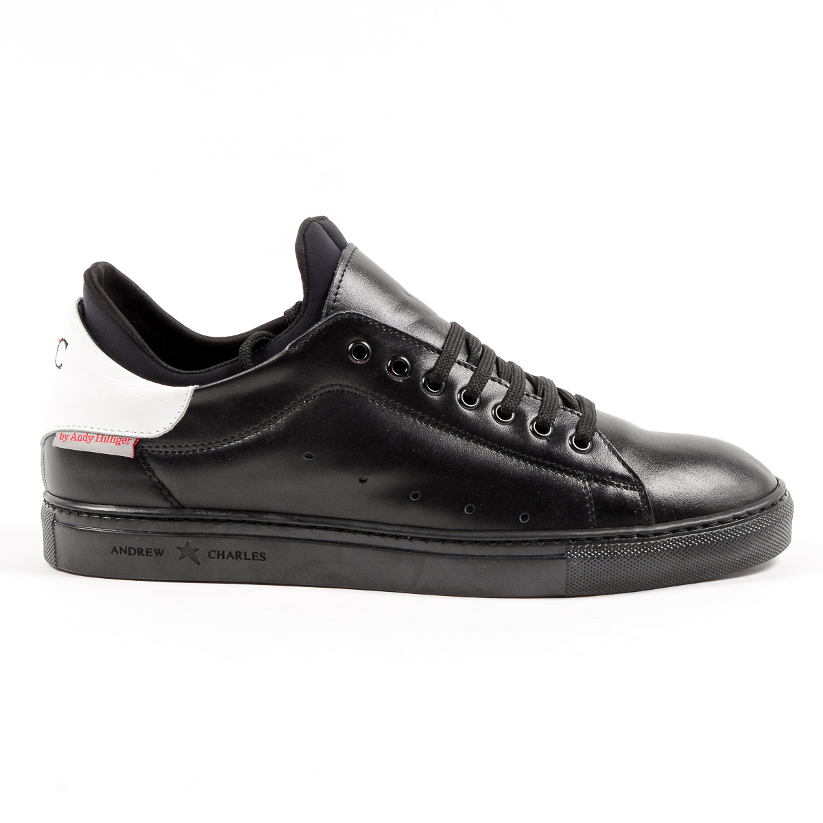 Andrew Charles Mens Sneaker Black KANIE