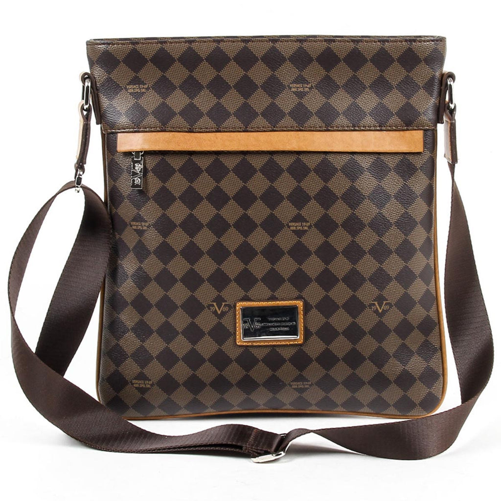 Bolso de hombro para hombre V 1969 Italia V1969017 COFFEE TABA