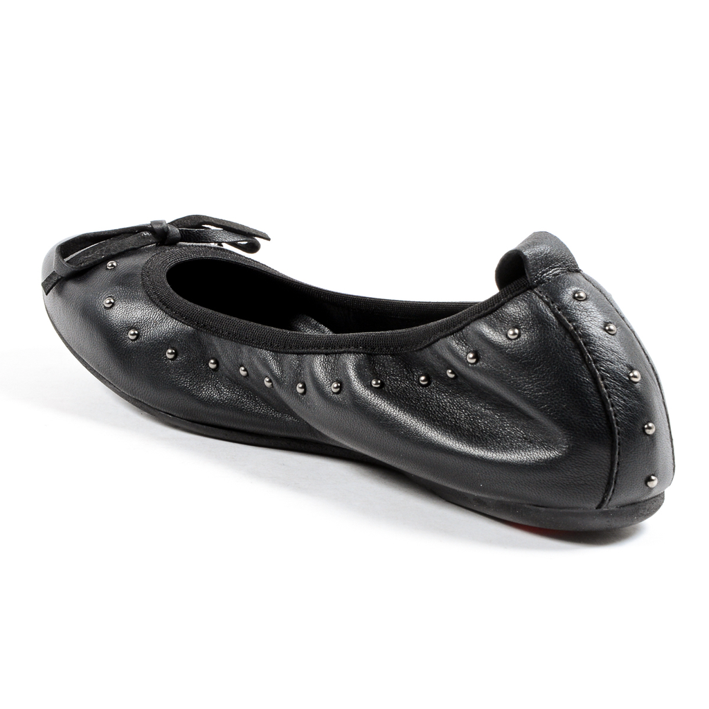Andrew Charles Womens Soft Ballerina Black ALICIA