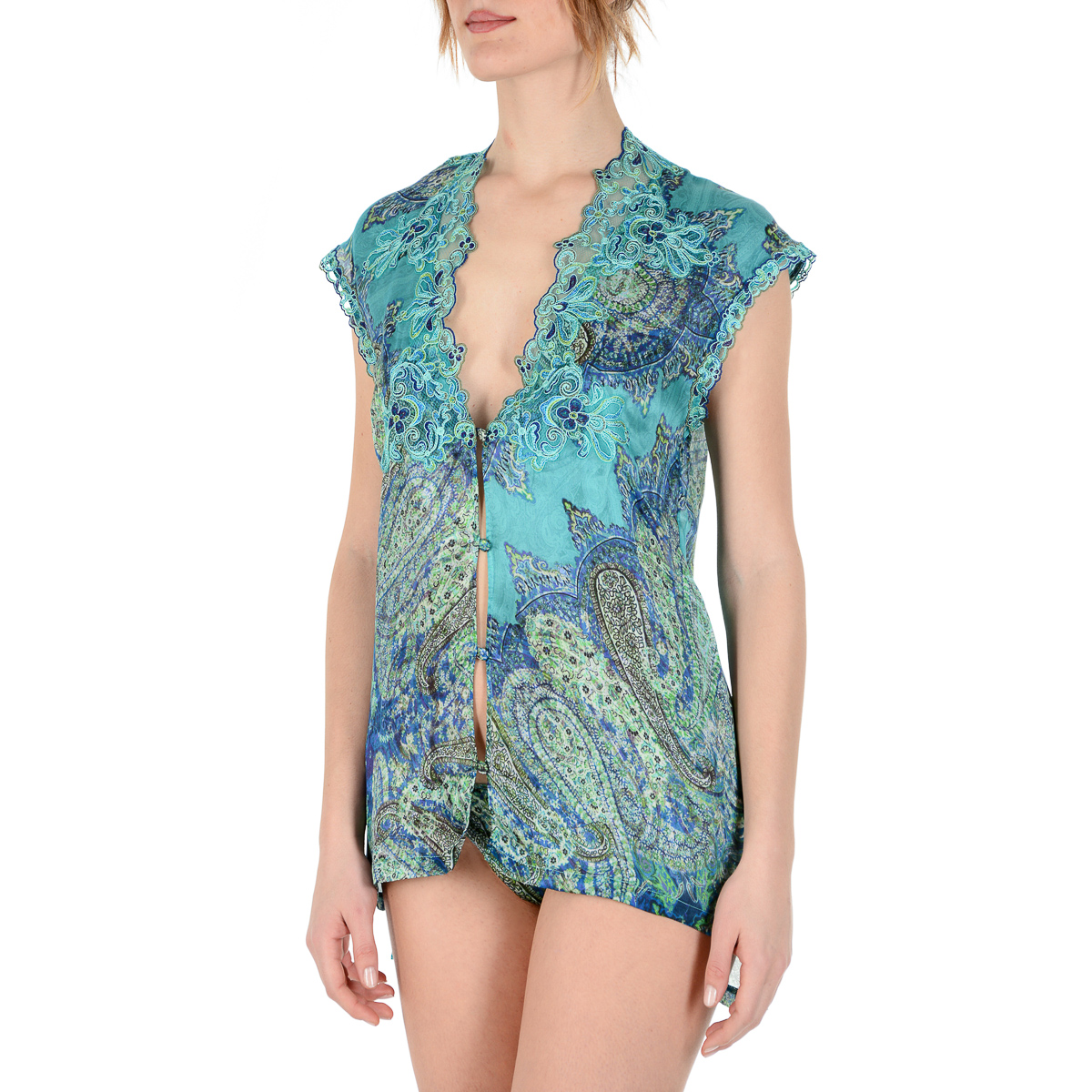 Chaqueta La Perla Top Mujer Verde