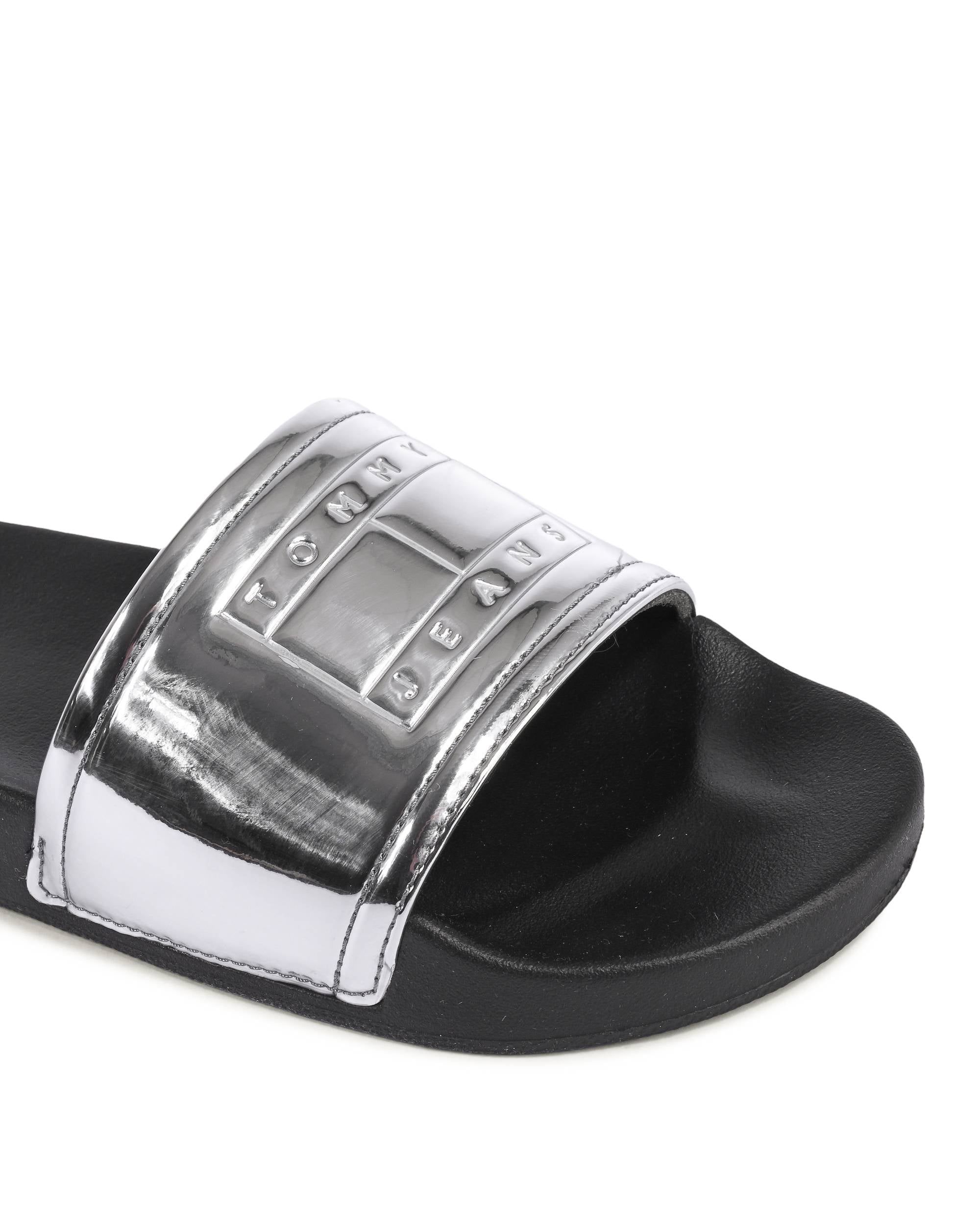 Sandalias Tommy Hilfiger para mujer negras EN0EN02344BDS