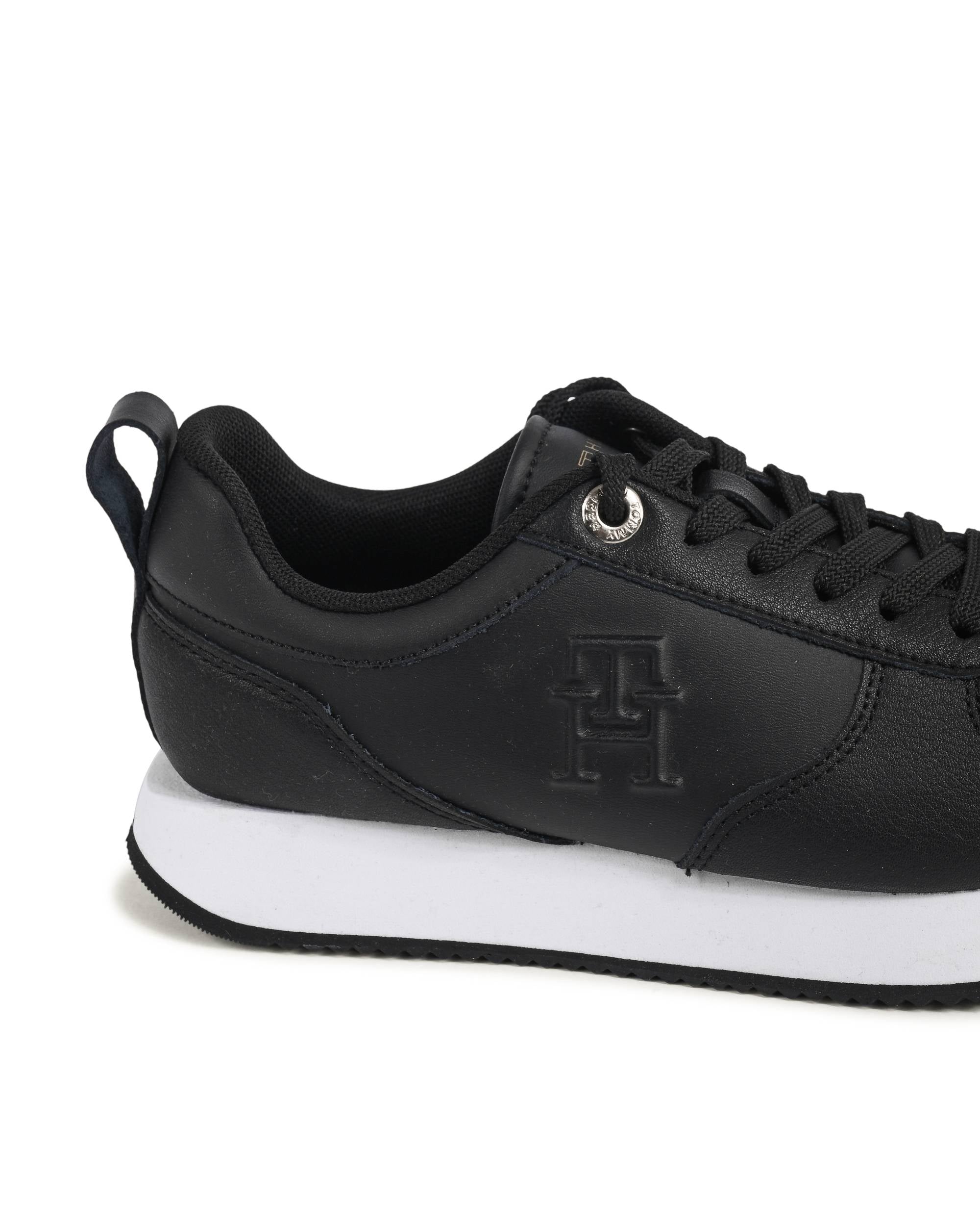Zapatillas Tommy Hilfiger para mujer negras FW0FW07285BDS