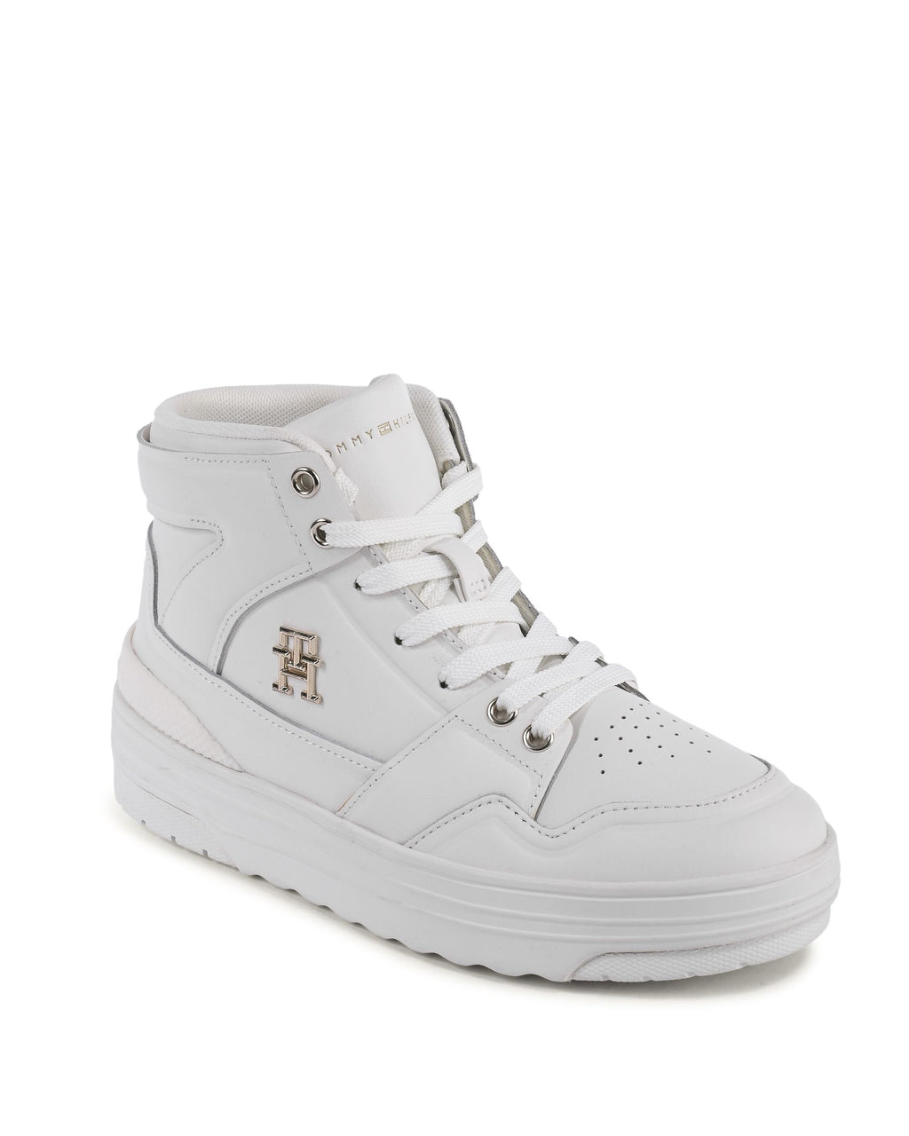 Tommy Hilfiger Womens Sneaker White FW0FW07757YBL