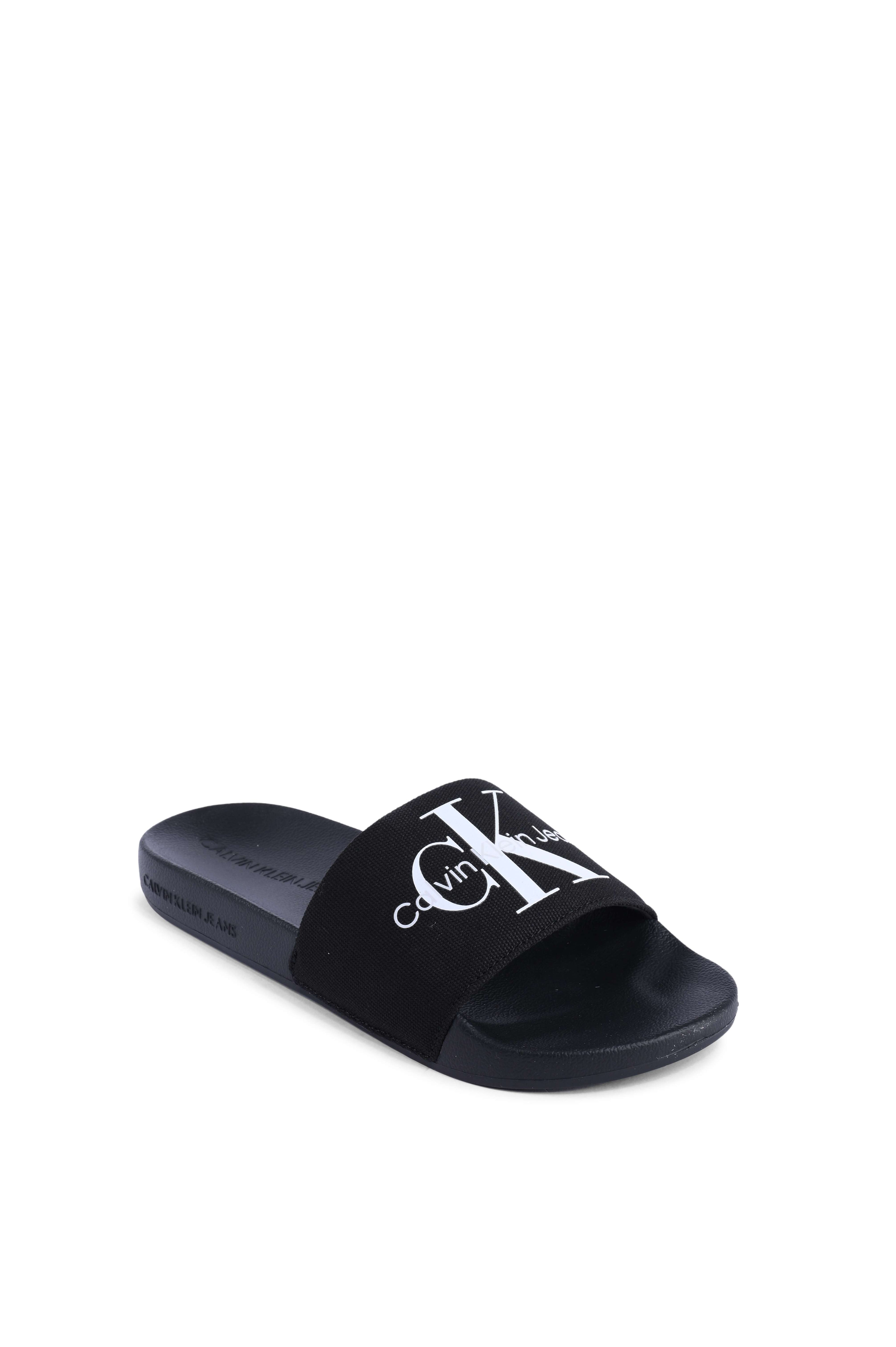 Chanclas Calvin Klein para mujer negras YW0YW00103BDS