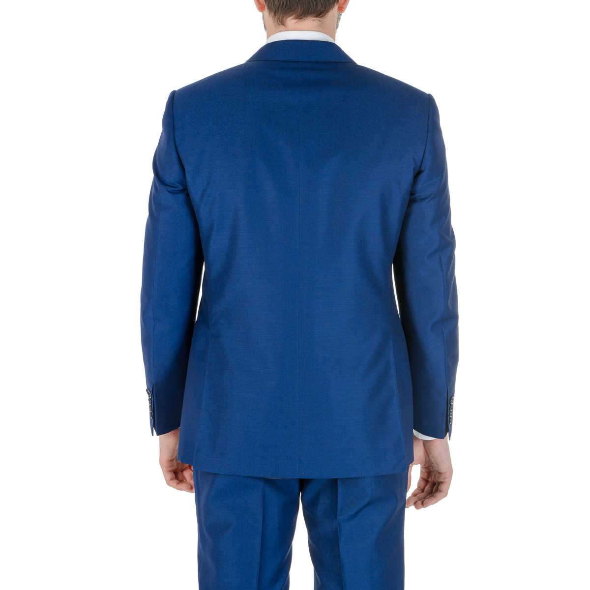 Canali Mens Suit Long Sleeves Blue