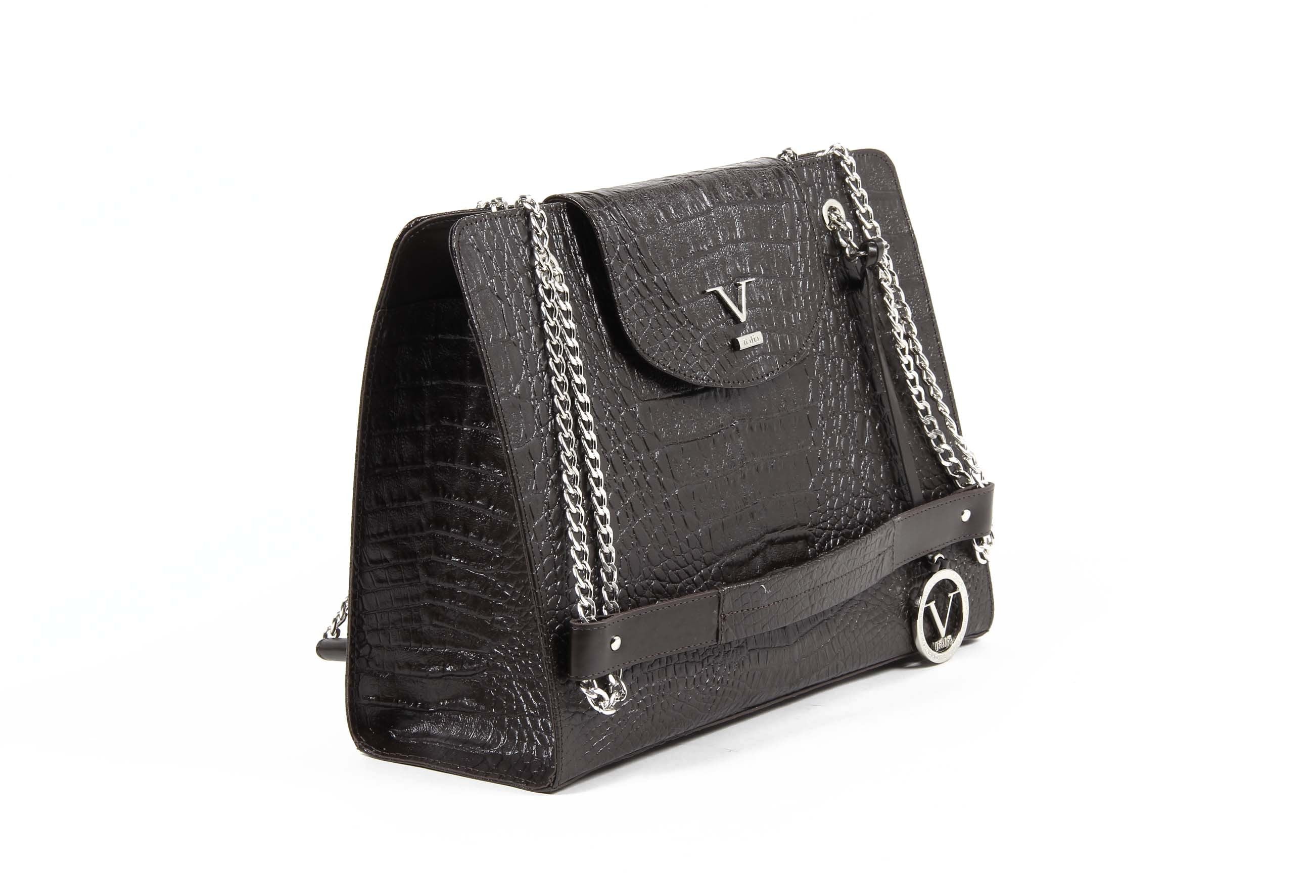 Bolso de mano para mujer V 1969 Italia ARC02 GRETA COCCO T. MORO
