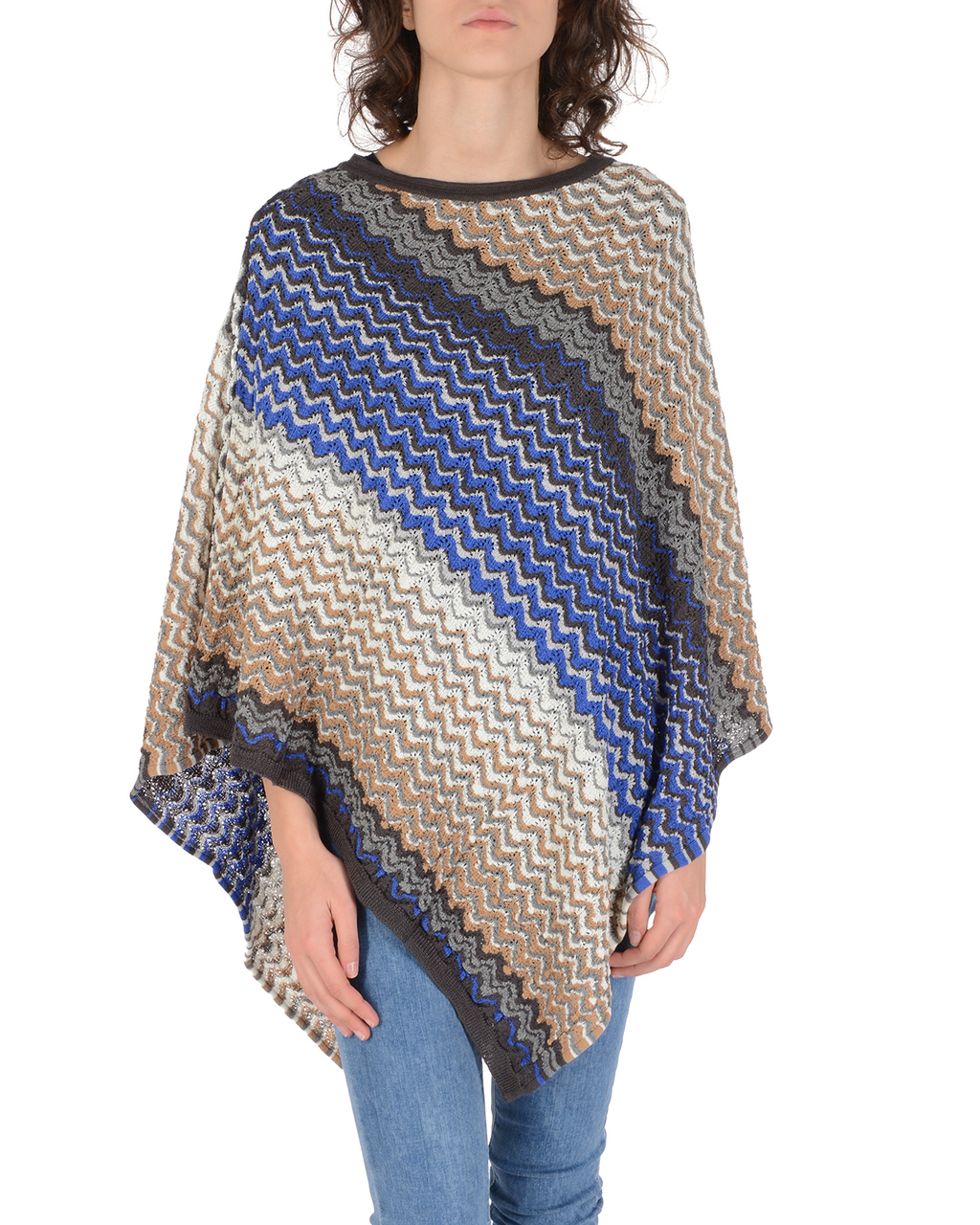 Poncho Missoni Mujer Multicolor POT8PSD56160004