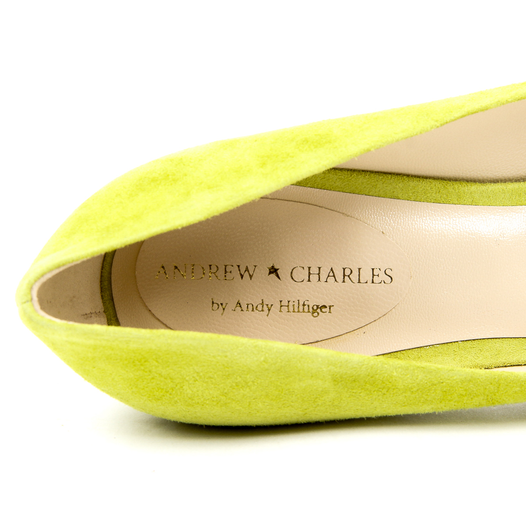 Andrew Charles Womens Pump Yellow MIA