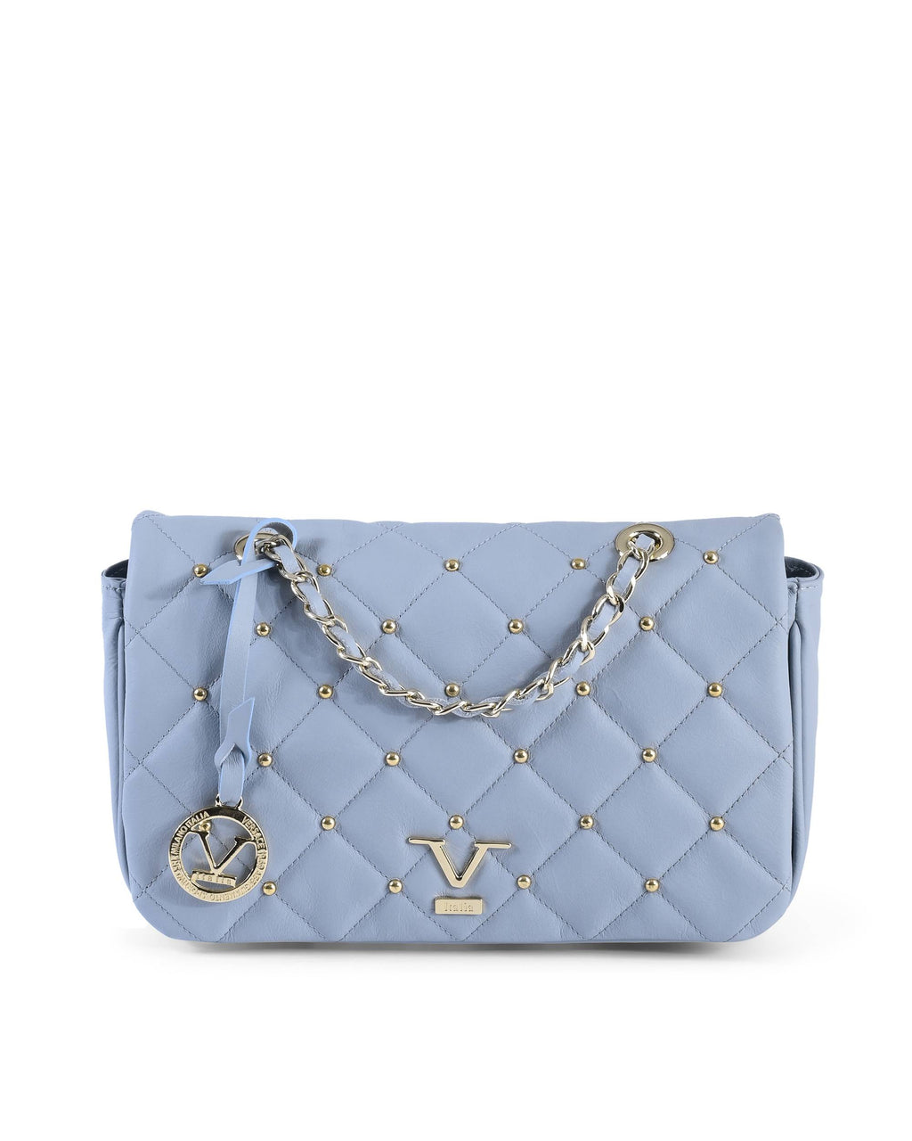 Bolso de mano para mujer V Italia M392 SAUVAGE CELESTE