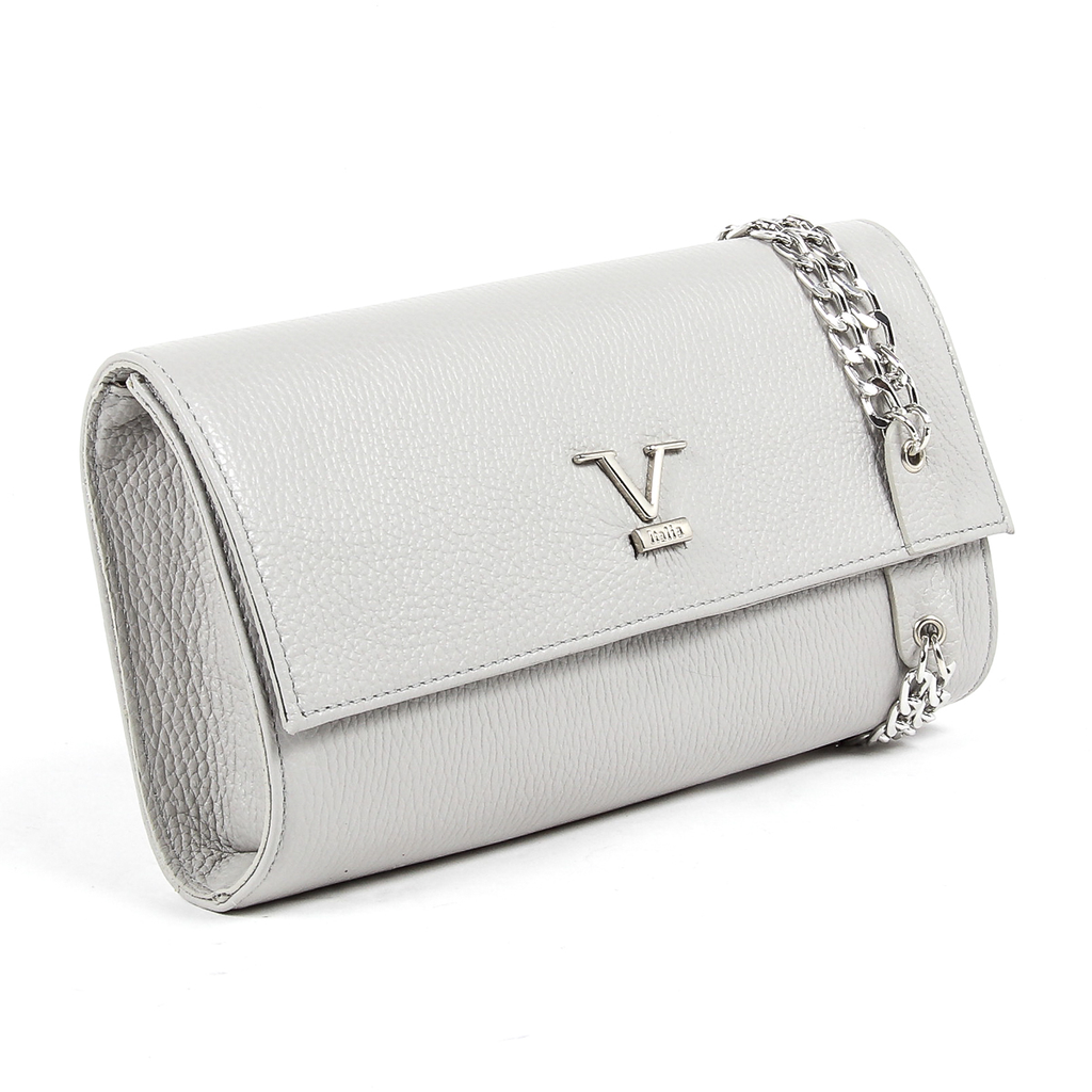 V 1969 Italia Womens Handbag Light Grey ROMA