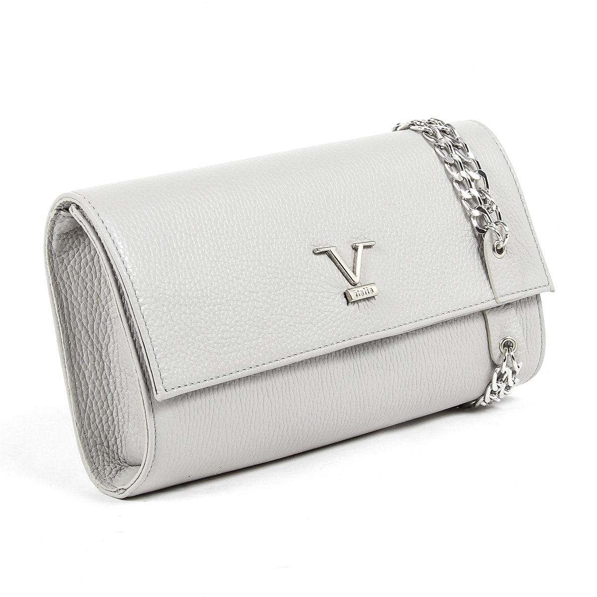 V 1969 Italia Womens Handbag Light Grey ROMA