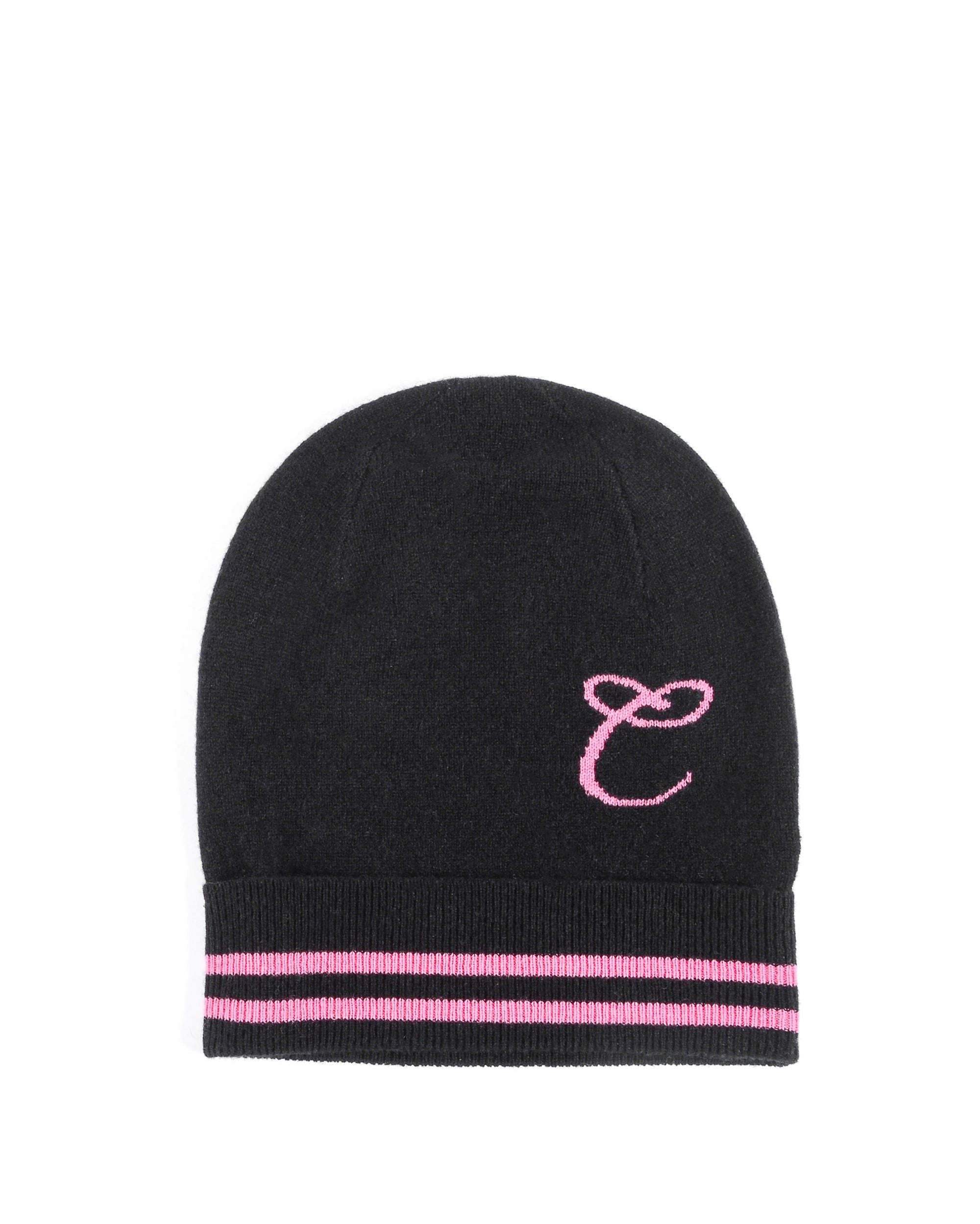 Gorro con monograma de Dee Ocleppo BRUNTSFIELD BLACK C