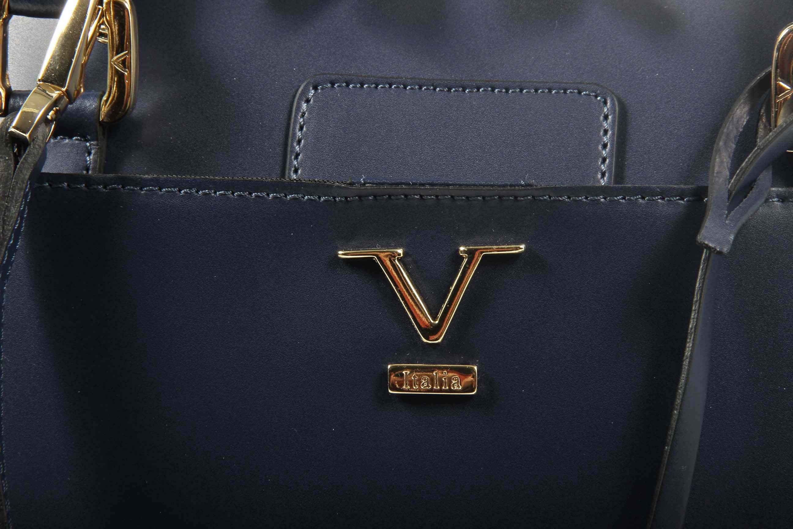 Bolso de Mujer V 1969 Italia C151-52 RUGA BLU
